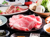 Traditional shabu-shabu Japanese black beef course 19 dishes