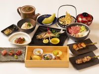 [มีนาคม] <อาหารเท่านั้น> “ฮิจิริ” - ไก่ฮินาอิ, ชาบูชาบูเนื้อวัวในประเทศ, กุ้งมังกร - 10,000 เยน