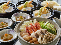Nabe Party Plan: Yose-Nabe Course + Free Flow