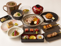 ≪お料理のみ≫　～焼鳥会席『雅』～9,000円