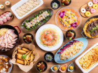 [Online reservations only] 13% off on the 1st anniversary celebration European dinner buffet on weekends and holidays (adults/ages 12 and over)