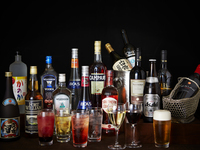 <Lunch> All-you-can-drink alcohol