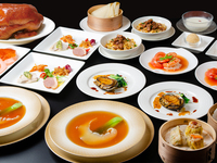 Amber Course + 90 minutes all-you-can-drink 10/1-1/31 14,000 yen Braised shark fin, Peking duck, etc.