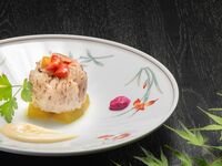 Seasonal Course: Pike Conger, Summer Vegetables & Filet Steak100g