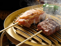Charbroiled Beef&Chicken Course