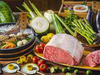「伊勢海老・鮑・“和王”牛ランチ」（7月）