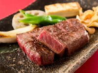 Domestic beef steak lunch