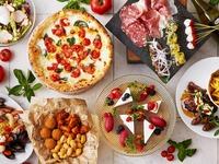 [BUFFET LUNCH] More than 40 kinds of Italian food! Enjoy oven-baked pizza and main dishes