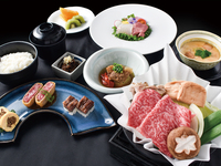 松喜屋近江牛御膳　じゅんじゅん　極上　120g