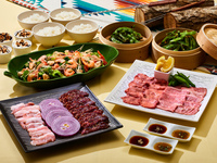 【手ぶらでBBQランチ/飲み放題付き】特選牛タン含むミートプレートなど＋ソフトドリンクフリー（8～9月）