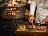 薪焼きオマール海老ディナーコース¥19800