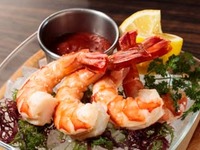 JUMBO SHRIMP-cocktail sauce-