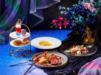 【TWGを含む3時間カフェフリー】サマーギャラクシーミニアフタヌーンティー付き選べる前菜、メイン プリフィックスコース《ご予約制》