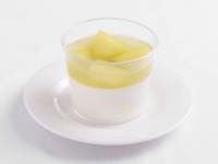 絹ごし杏仁メロン