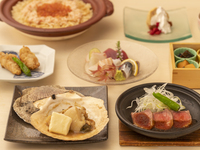 豆ちゃ秋コース　【藝】　3時間飲み放題付き