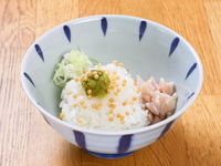 自家製柚子胡椒とご飯