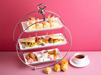 【土日祝のご予約はこちらから】旬の桃を#アフヌン で楽しむ「ピーチアフタヌーンティー」（7/1～9/30）