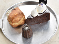 【ベイクプレート】ガトーショコラセット(ドリンク付き)