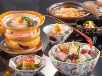 さざんか＋乾杯グラスシャンパン または おすすめの日本酒