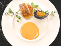 [Double main course] Chef's recommended double main course of fish and meat, 7 dishes in total + toast with sparkling wine