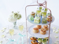 [Special price only on weekends and holidays] Sherbet Green & Ribbon Afternoon Tea + 30 Free Flow Beverages