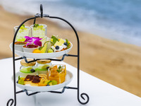 [含90分钟无限畅饮] 熟透的甜瓜和芒果下午茶甜点套餐