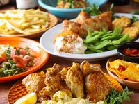 【멋진 마시기회】 육즙♪후리후리치킨에 전채도 즐길 수 있는 볼륨 만점 플랜☆마시는 방부