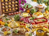 【7・8月】　「シトラス薫るカジュアルイタリアンフェア」土日祝ランチビュッフェ 大人通常料金より10％OFF⇒3,780円