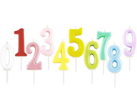 Number candle "4"