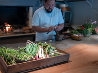 春のコース　ノンアルコールペアリングのコース