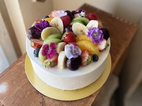 フルーツフラワーデコレーション　15センチ　（4〜6名様）