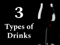 3 types of pairing drinks