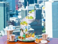 【平日/WEB10%OFF】Shine Muscat in Green（シャインマスカット・イン・グリーン）アフタヌーンティー