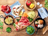 (Summer) [Friday, Saturday, Sunday and public holidays] Pop Star BBQ Plan (All-you-can-drink soft drinks)