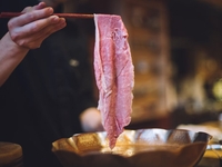 【平日・含紀念日甜點】招牌しゃぶすき與日式肉食料理豪華午餐套餐，8道