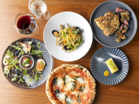  [NAPOLI COURSE] 5 dishes in total, including your choice of Awa black beef or Kobe beef main course, red sea bream appetizer, octopus pasta, etc.