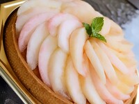 あら川の桃タルト18センチ 