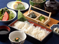 白海老かき揚げと氷見うどんセット