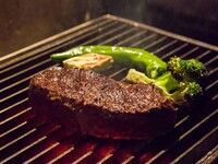 いきなり薪焼きステーキコース　【メイン：2種、計150g】全6品のコース～
