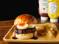 【Kobe beef】Teriyaki Egg Burger