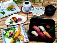 期間限定！！夏休みファミリープラン　お寿司食べ放題付き　お子様会席　