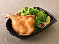 越乃鶏骨付きモモ肉のオーブン焼き