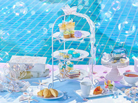 学生限定【 平日通常席 カフェフリー】マーメイドブルー アフタヌーンティー〜トロピカルサマー〜