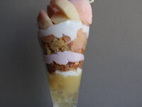 <8/1~8/29 제공>【복숭아 파르페 단품으로의 이용】 디럭스 히다 복숭아 파르페