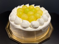 [Takeout] Seasonal whipped cream decoration (melon) (size 4)