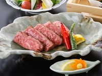 お料理のこだわり【網焼ステーキ】