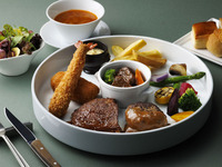 [Lunch] Limited quantity Camellia premium plate set