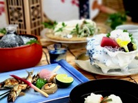 夏季の平日限定！　選べるお勧め夏酒1合付【京の風物詩～鱧と鮎のコース～】　