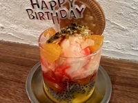 誕生日デザート