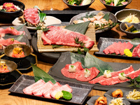 宴会は<人気No1の10000円コース>で！！但馬屋の熟成肉を心ゆくまで堪能。